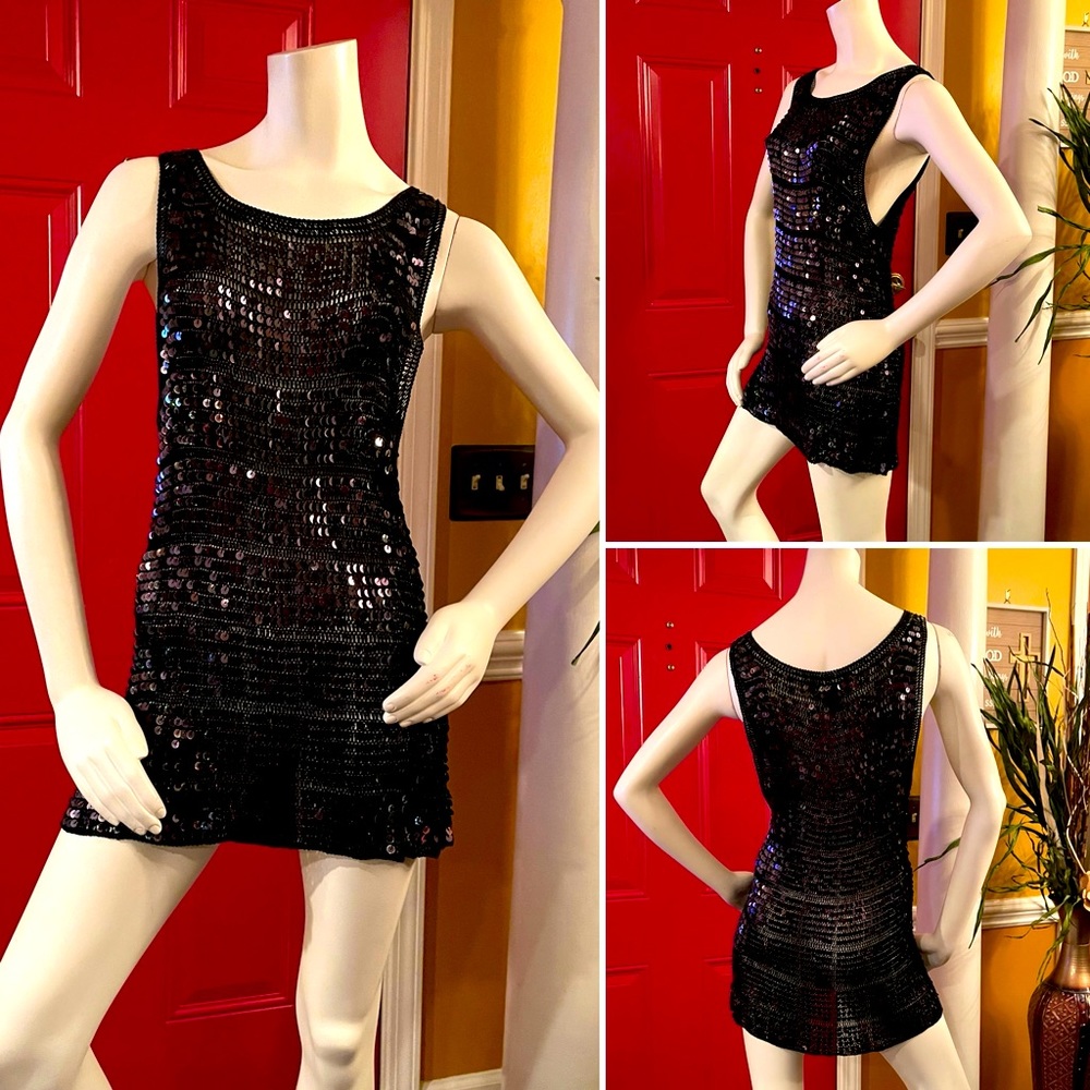 Design By Pat Argenti Sequin Top - image 1